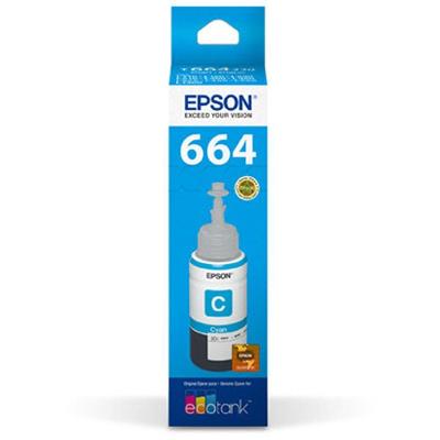 Refil Para Ecotank Ciano T664220Al Pt Epson