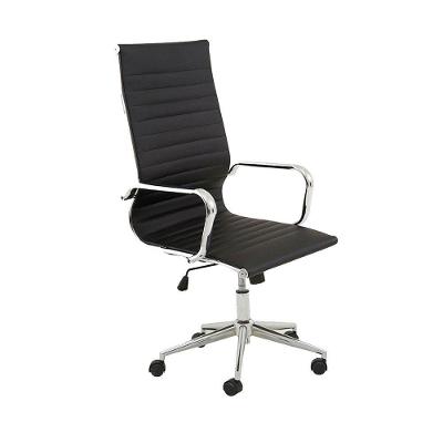 Cadeira Executiva Escritório Royal Pu Sintético Preta G56 - Gran Belo