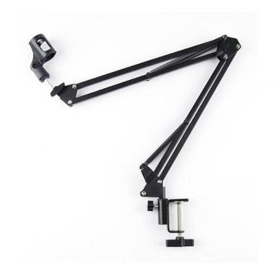 Braço Suporte Pedestal De Mesa Articulado Para Microfones