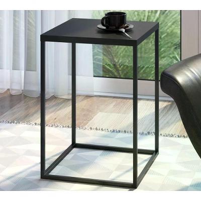 Mesa Lateral Cube 24804 Linha Complementos Preto Artesano Pr