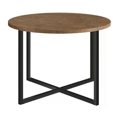 Mesa De Centro Est Aço 27857 Linha Complementos Vermont Pret