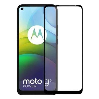 Kit Película 3D Vidro P/ Moto G9 Power + Capinha Preta