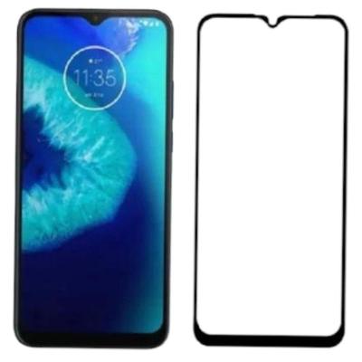 Kit Película 3D Vidro P/ Moto G9 Play + Capinha Preta