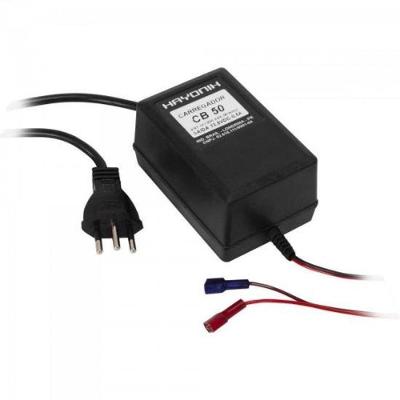 Carregador De Bateria 13,8Vdc 500Mah C/ Flutuador Cb 50 Hayo
