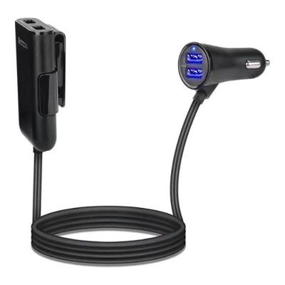 10 Carregador Extensivo Carro Automotivo Veicular 4 Usb