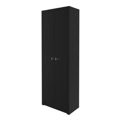 Armário Escritório Com 2 Portas Multimóveis Cr25015 Preto