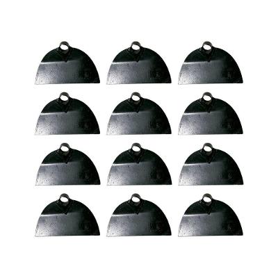 Kit Enxada Mocha Com 12 Peças 1,7 Libras Disco De Arado Sem Cabo - Cor: Preto