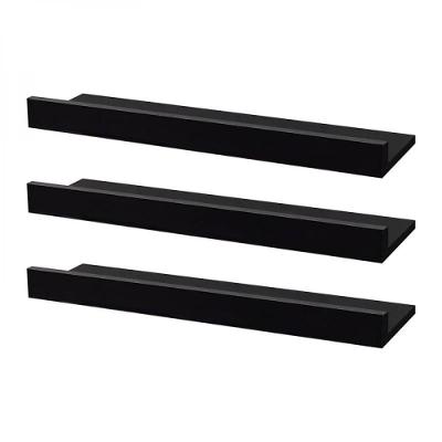 Kit 3 Prateleiras Porta Quadros Suporte Invisível 50X10cm Pr