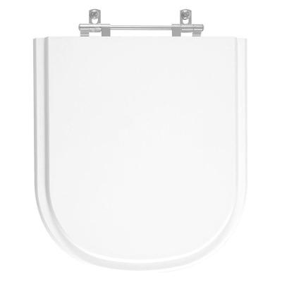 Tampa de Vaso Acrilico Square Branco para Bacia Lorenzetti