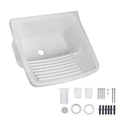 Tanque Plástico Para Lavar Roupa Branco Astra