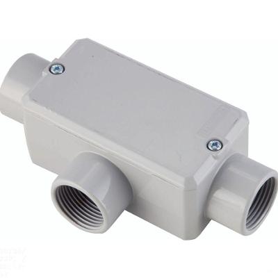 Condulete Fixo Tipo "t" Tramontina 1.1/2" - Com Tampa - Com Rosca - Com Pintura Tramontina