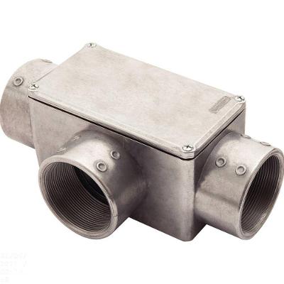 Condulete Fixo 2.1/2" Tipo "t" - Com Tampa / Rosca Bsp / Sem Pintura Tramontina