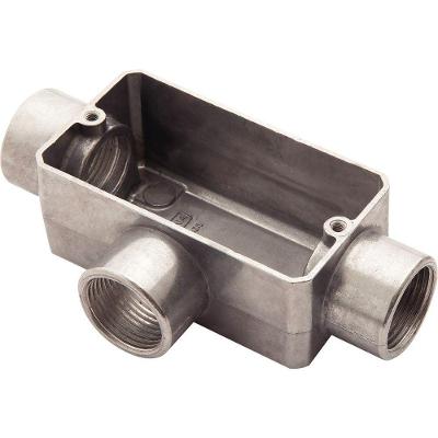 Condulete Fixo 1/2" Tipo "t" - Sem Tampa / Rosca Bsp / Sem Pintura Tramontina