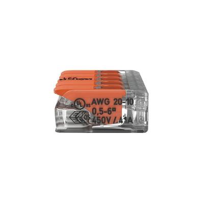 12 Conectores Automático 221-615 Até 6,0mm 5 Polos 41a - Wago