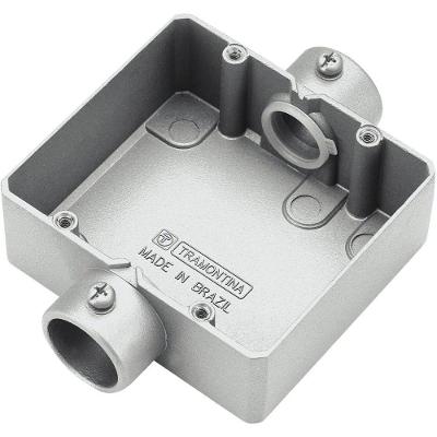 Condulete Duplo 3/4" Tipo "cd" - Sem Tampa / Sem Rosca / Sem Pintura Tramontina