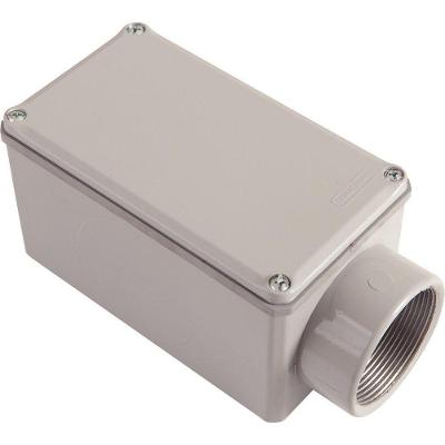 Condulete Fixo 2 Polegada Tipo E Com Tampa Com Rosca Npt E Com Pintura Eletrostática