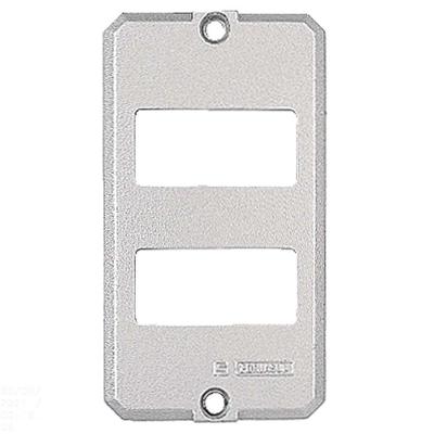 Tampa Para Condulete 1/2" E 3/4" Com 2 Postos Afastados Tramontina