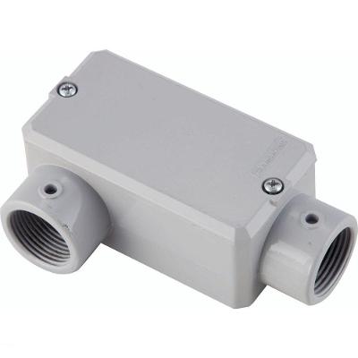 Condulete Fixo Tipo "lr" Tramontina 1.1/2" - Com Tampa - Sem Rosca - Com Pintura Tramontina