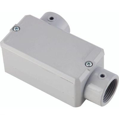 Condulete Fixo 3/4" Tipo "ll" - Com Tampa / Rosca Bsp / Com Pintura Eletrostática A Pó Tramontina