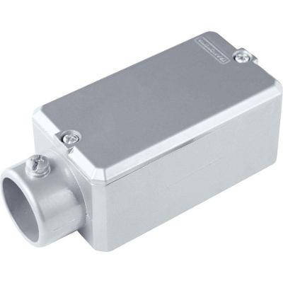 Condulete Fixo 1.1/2" Tipo "e" - Com Tampa / Sem Rosca / Com Pintura Eletrostática A Pó Tramontina