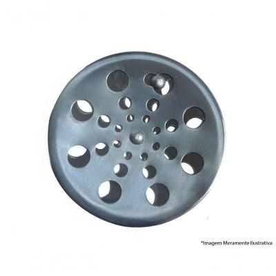 Grelha Aco Inox Overtime C/Fecho Redondo 10Cm