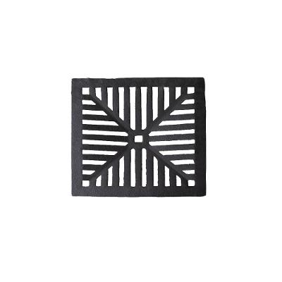 Ralo Grelha Ferro Fundido Captação Esgoto Escoamento 10X10Cm