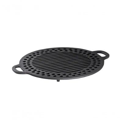 Grelha Redonda Ferro Fundido Da Gengis-Kan Libaneza 22,5 Cm