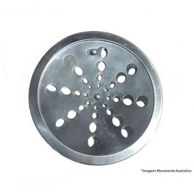 Grelha Aco Inox Overtime C/Fecho Redondo 15Cm