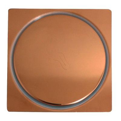 Ralo Click Quadrado 15x15cm Rose