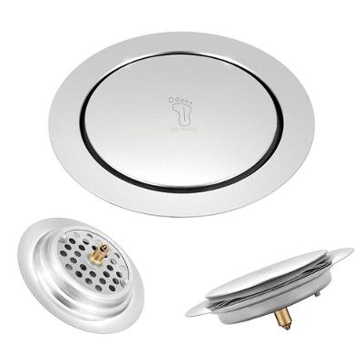 Ralo Click Inteligente 15X15 Inox Redondo Lavabo