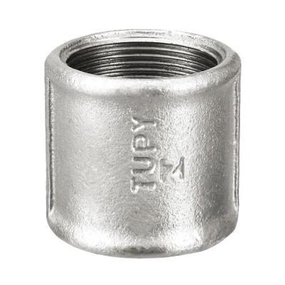 Luva Galvanizada Rosca Interna Tupy Tamanho 1/2"