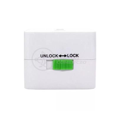 Adaptador Tomada Universal Padrão 150 Países Uk Europa Eua Asia Viagem Bivolt 110/220 Bivolt Aio