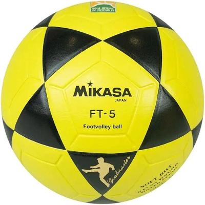 Bola De Futevôlei Mikasa Ft-5 Amarela E Preta - Oficial
