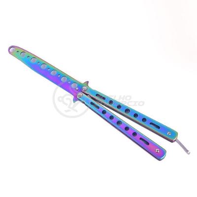 Canivete Fade Rainbow Butterfly Treinamento Faca Borboleta
