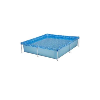 Piscina De Armação Retangular Em Pvc 1.500l Mor Azul