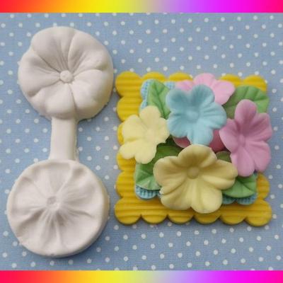 Molde de Silicone Marcador Flor Jardim Bosque