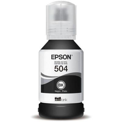 Refil De Tinta Epson Preto T504120 127ml