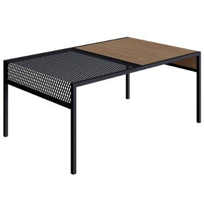 Mesa De Centro 80Cm Est Aço York Hanover Artesano Hanover