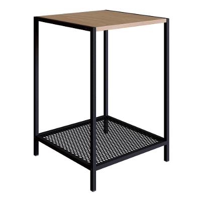 Mesa Lateral Quadrada 40X40Cm Est Aço York Hanover Hanover