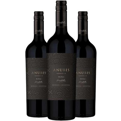 Vinho Tinto Anubis Reserva Malbec 750Ml (3 Unidades)