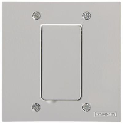 Tampa 1 Posto 4x4 Para Piso Tramontina Modular Cinza