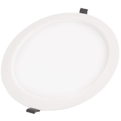 Plafon Led Tramontina Redondo De Embutir Slim 18 W Bivolt 3000 K Luz Amarela