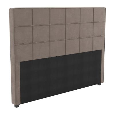 Cabeceira Estofada Casal/queen 160cm Multimóveis Cr35161 Cinza Cinza