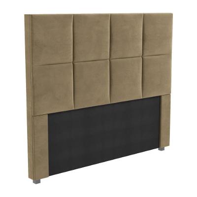 Cabeceira Estofada Casal 140cm Multimóveis Cr35165 Bege Bege