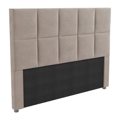Cabeceira Estofada Casal/queen 160cm Multimóveis Cr35166 Cinza Cinza