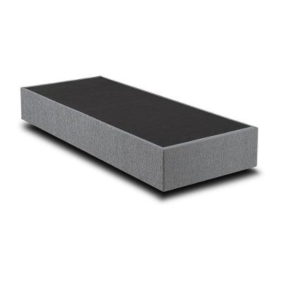 Base Box Sommier Solteiro (88x188x25) Kappesberg Cr35168 Cinza Cinza