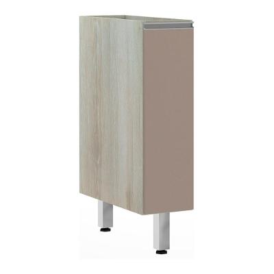 Balcão Sem Tampo 20cm Lis Legno Crem e Connect