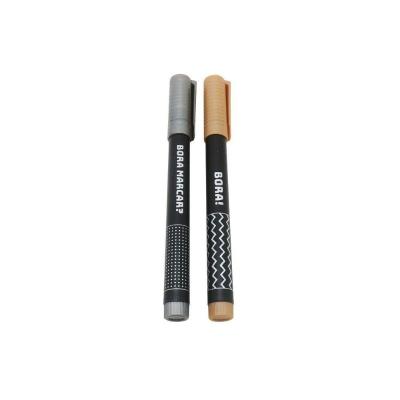 Kit Canetas De Marcar Copos E Tacas Bora