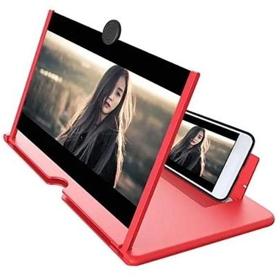 Lente Ampliar Tela De Celular Aumento 3D Suporte Zoom Portat
