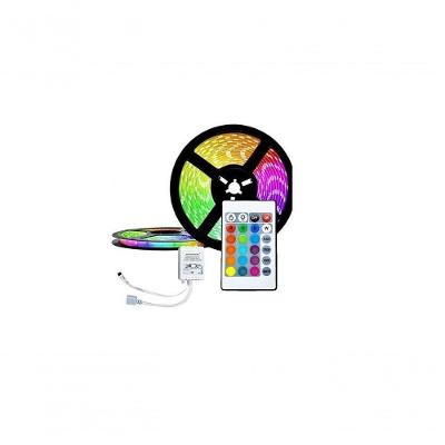 Tira De Led Fita 5 Metros Com Controle 60 Leds Rgb